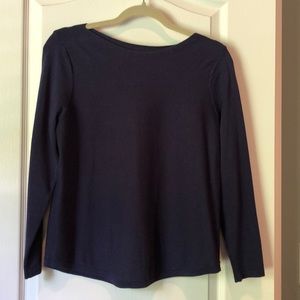 Chico’s Boatneck Knit Sweater Sz 1P